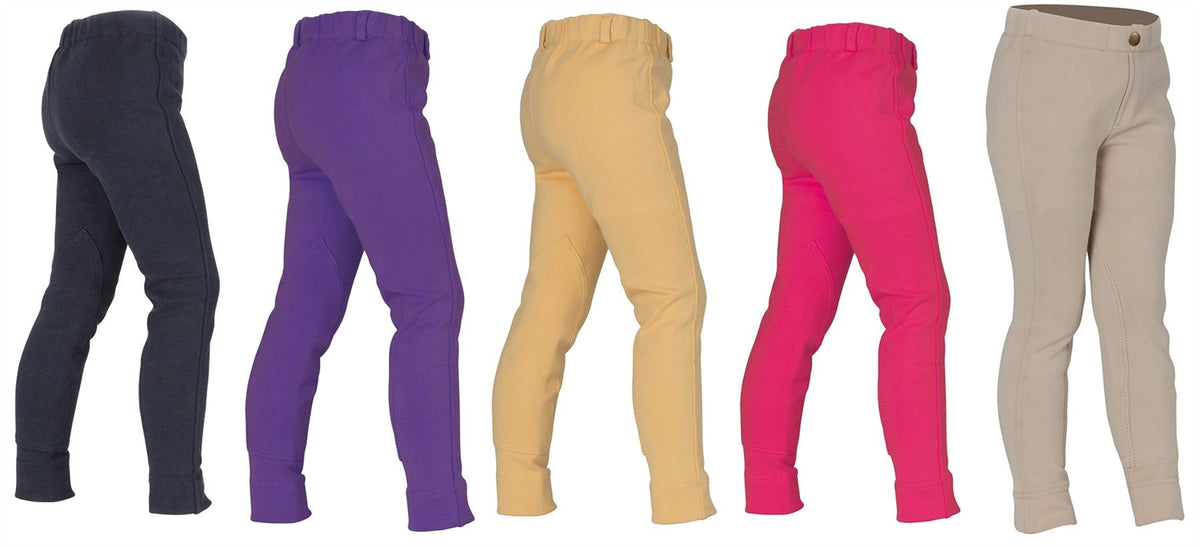Shires Wessex Jodhpur Enfant Violet - Pantalon D'Équitation