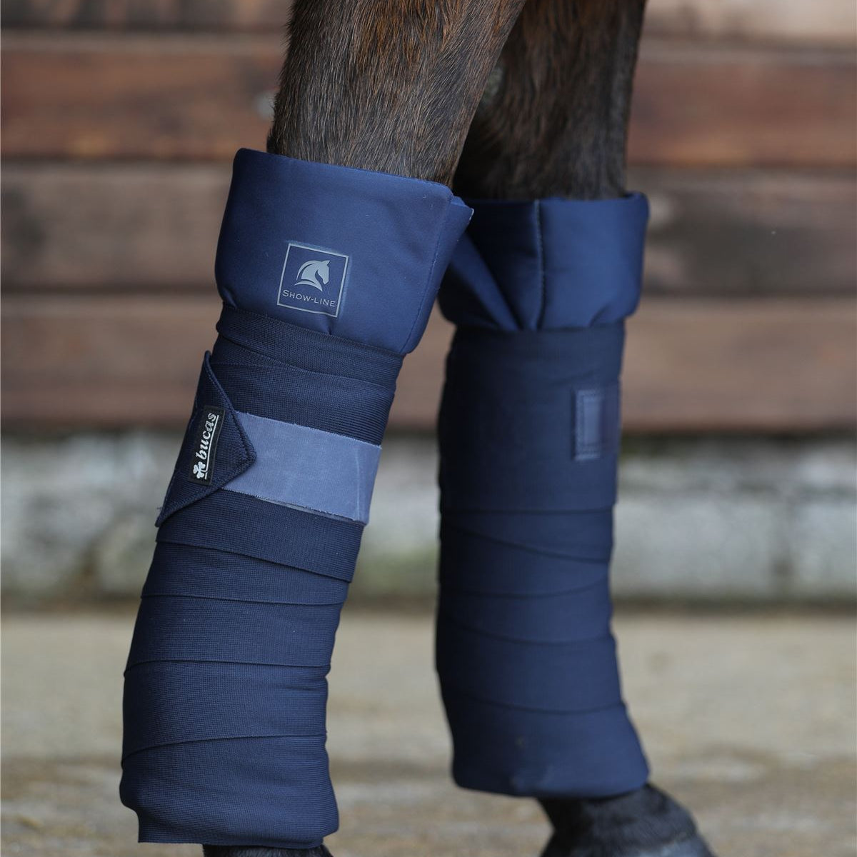Bucas Show-Line Leg Wraps | Comfortable | Just Horse Riders