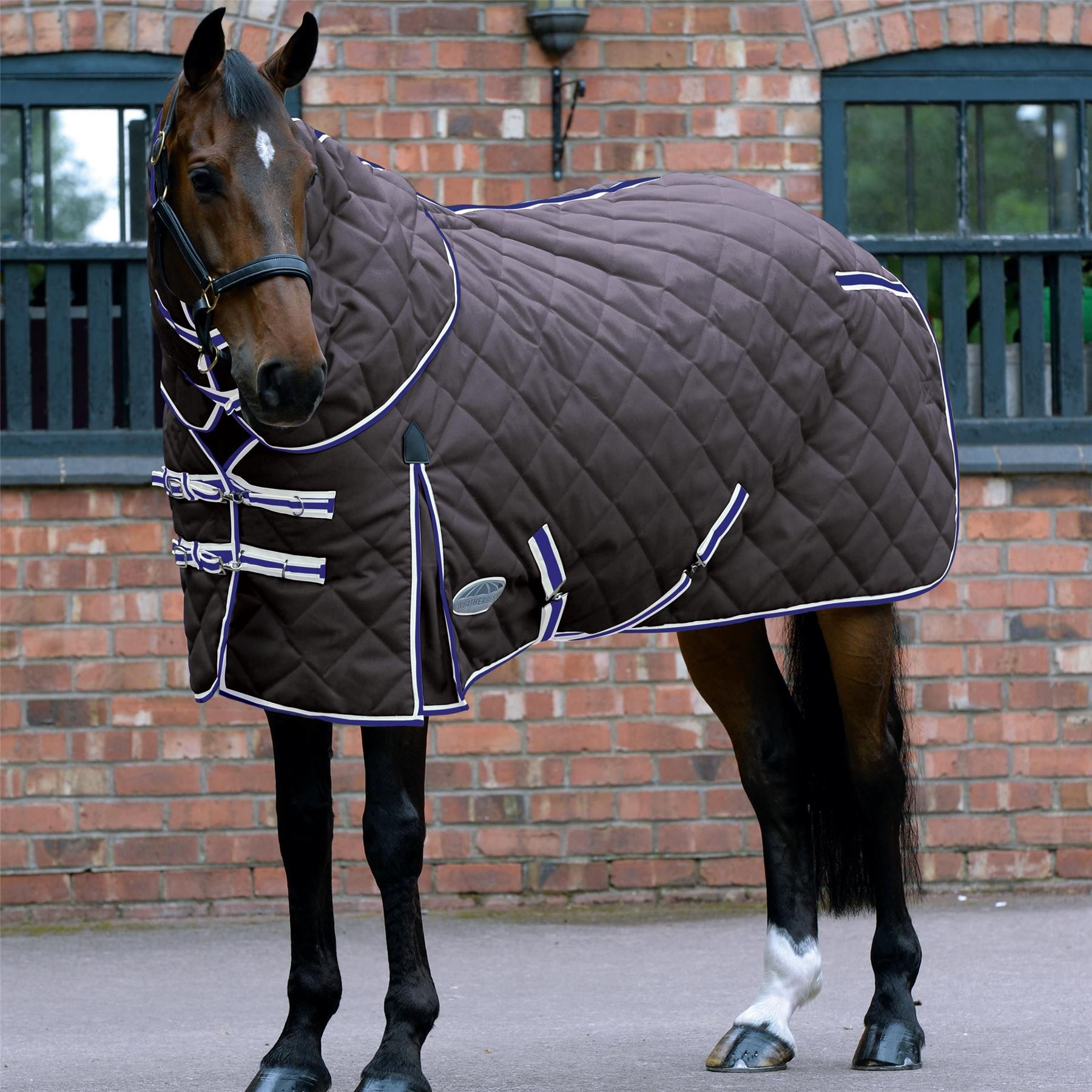 Weatherbeeta Comfitec 1000D Diamond Quilt Detach-A-Neck Heavy - Just Horse Riders
