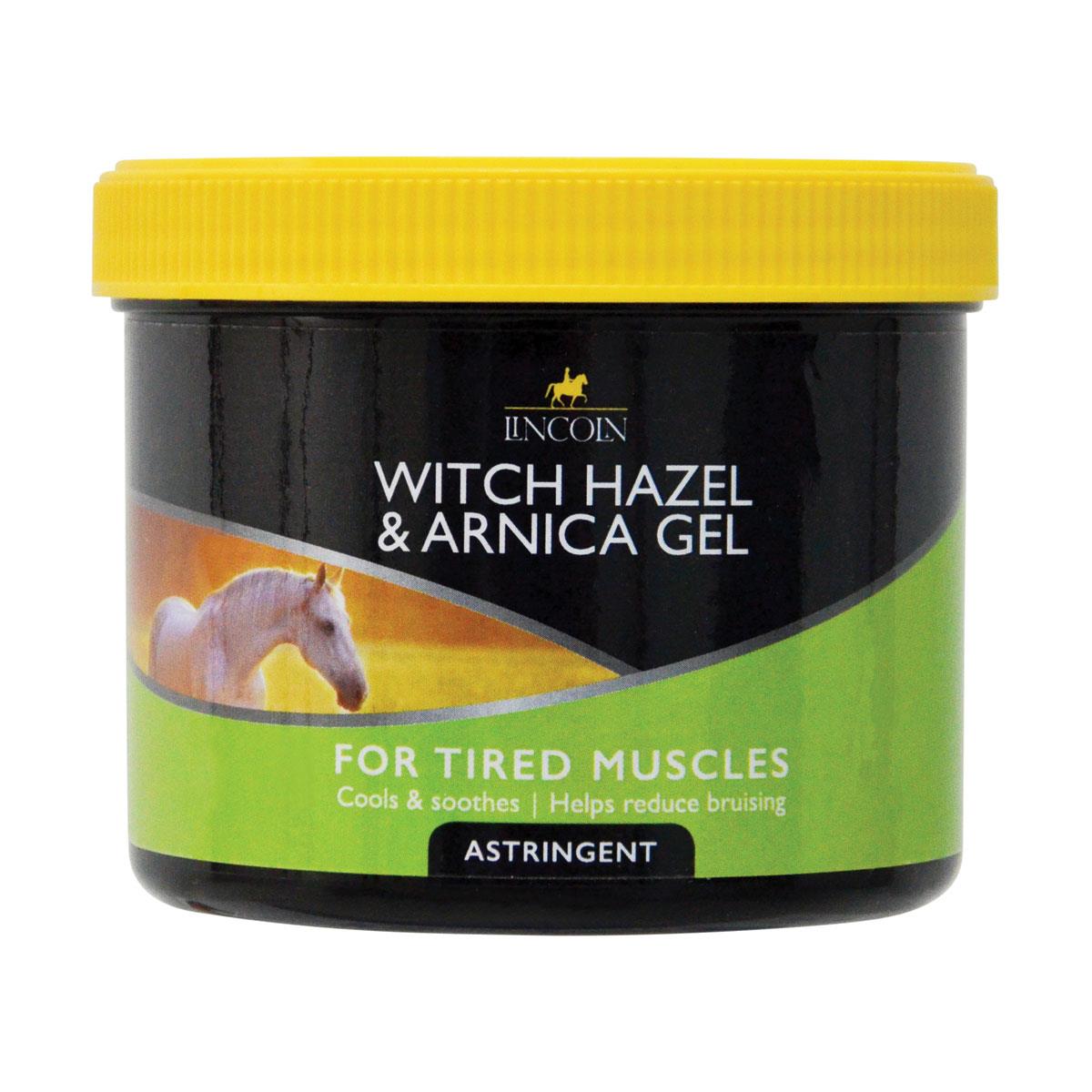 Lincoln Witch Hazel & Arnica Gel - Soothes tired muscles and supports natural recovery, ideal for use on bruised skin with a pleasant fragrance.