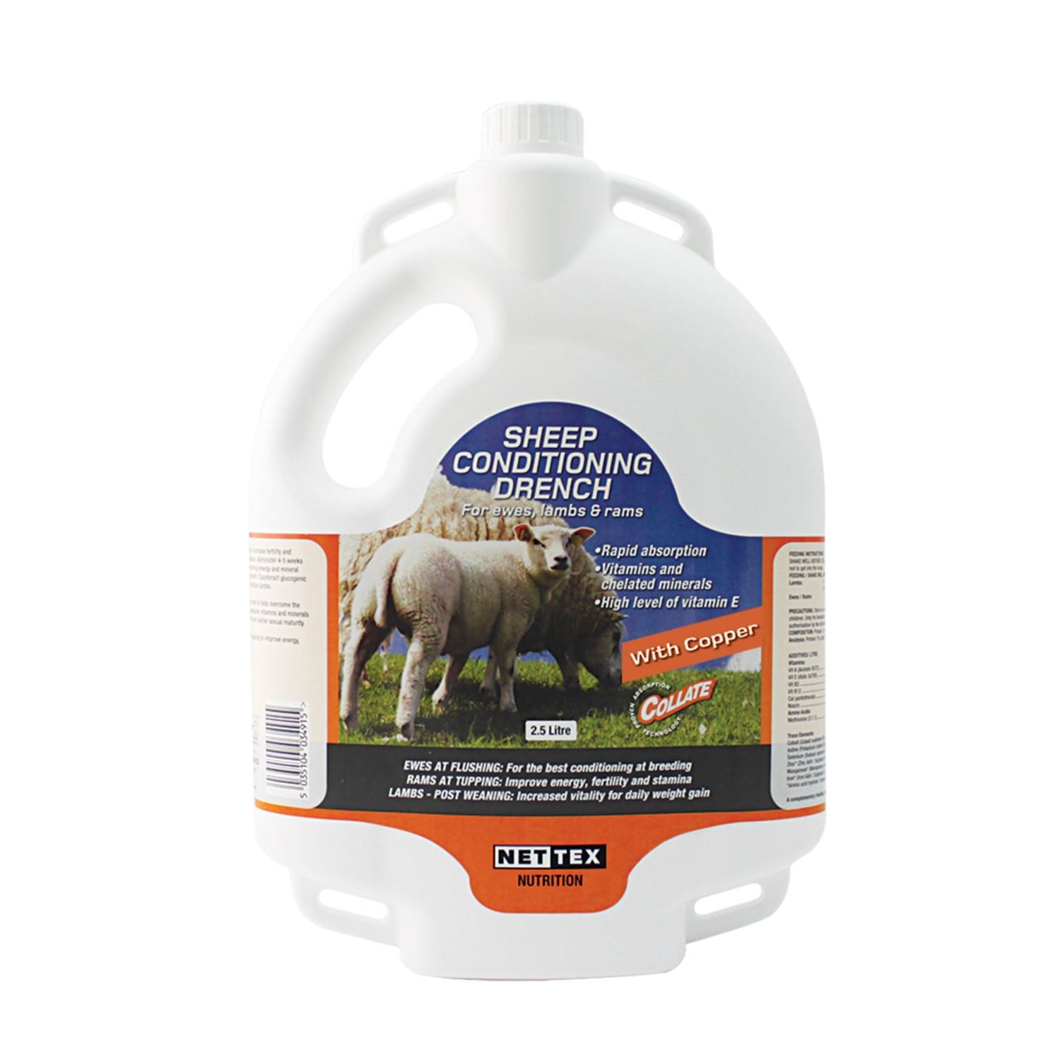 Nettex Sheep Conditioning Drench With Copper Backpack - Just Horse Riders