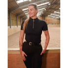Premium Cameo Equine Performance Horse Rider Competition Shirt Breathable Fabric - Just Horse Riders