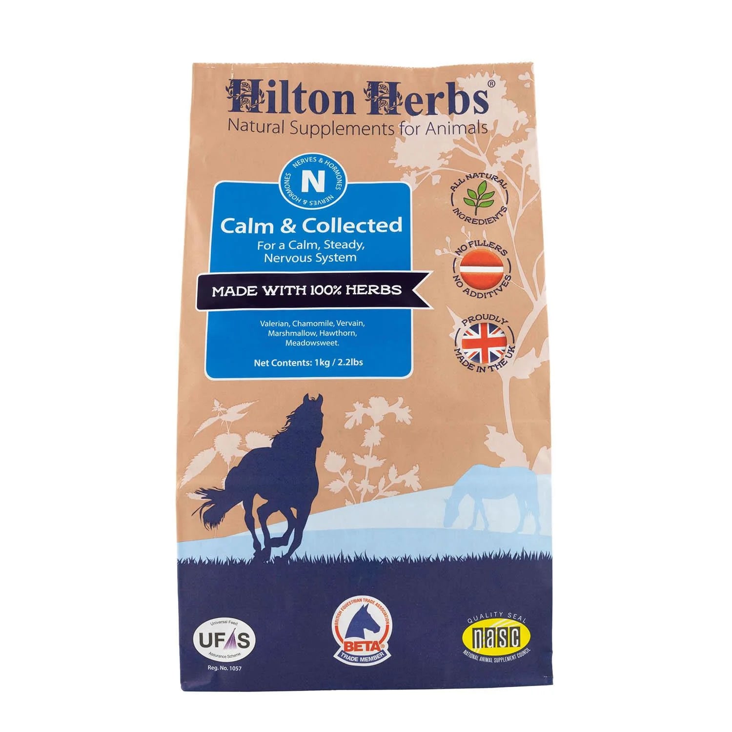 Hilton Herbs Calm & Collected for a balanced nervous system