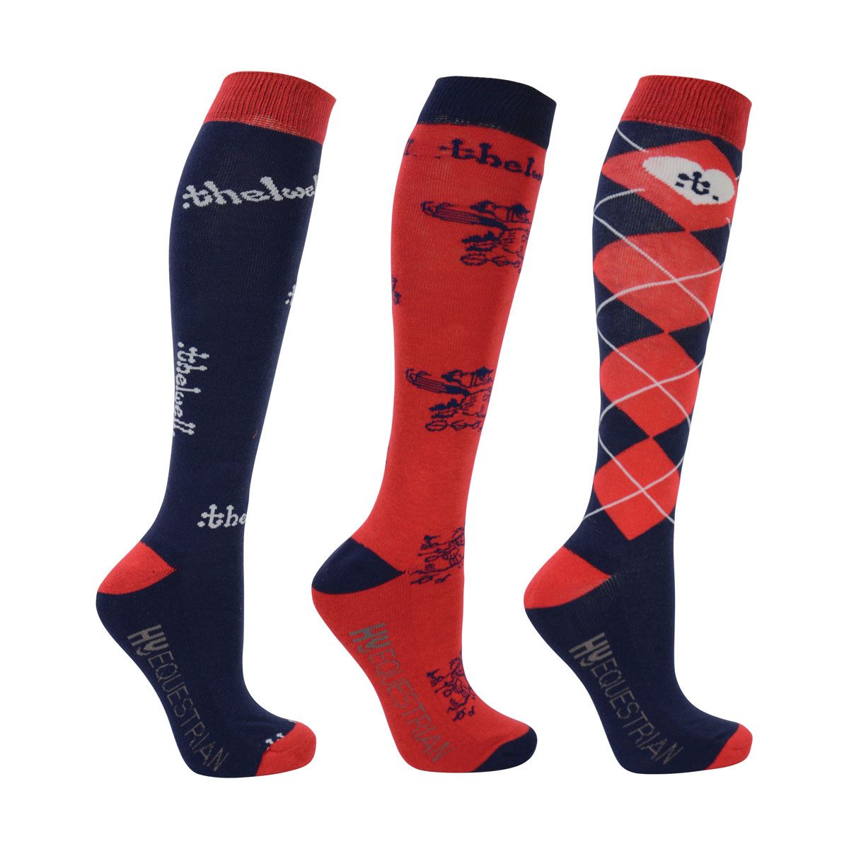 Hy Thelwell Collection Riding Socks Pack | Fast UK dispatch – Just ...