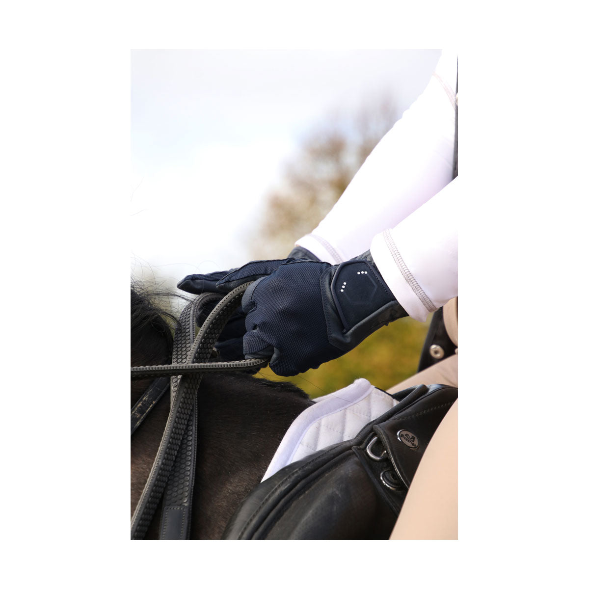 Coldstream Blakelaw Diamante Riding Gloves - Just Horse Riders