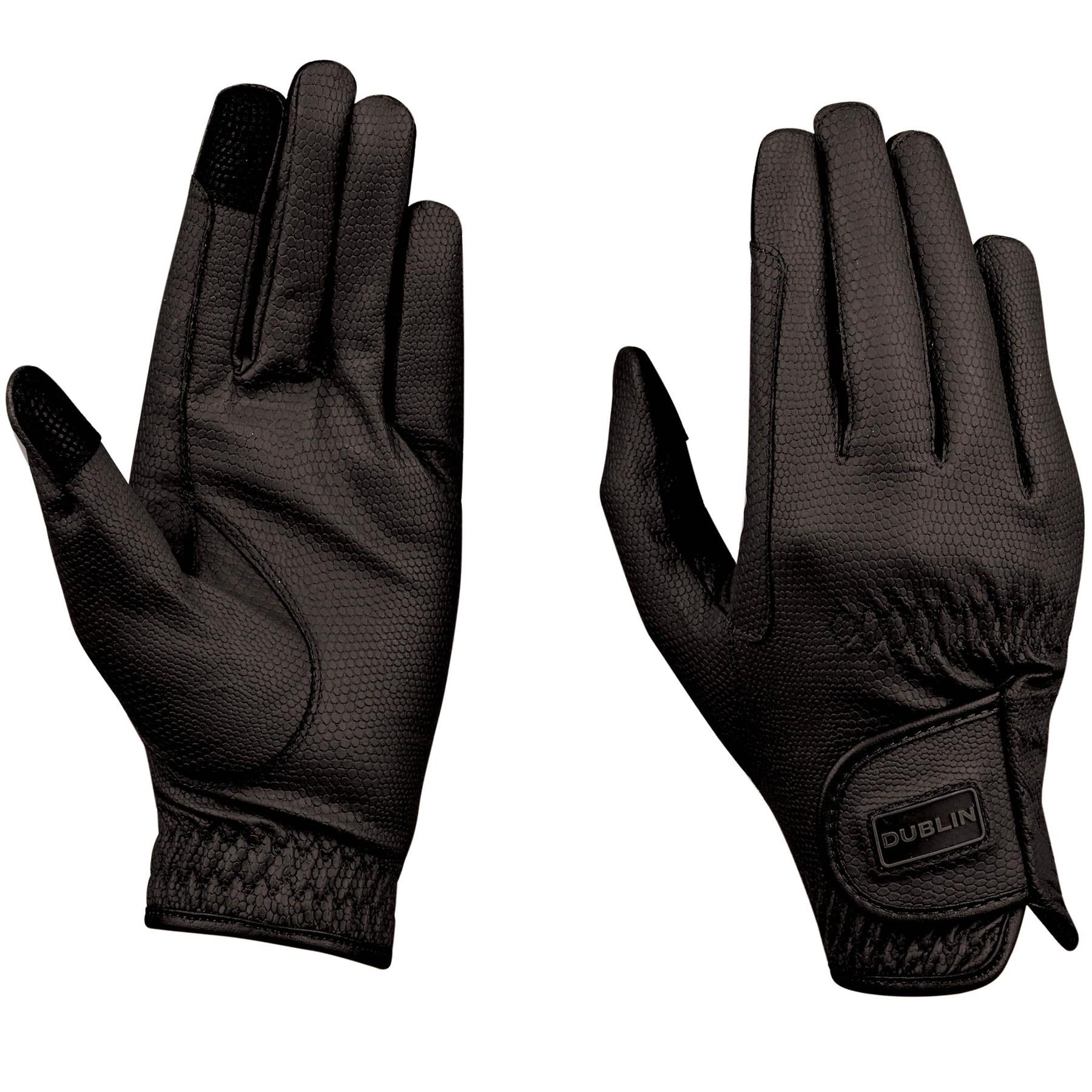 Dublin Everyday Touch Screen Compatible Horse Riding Gloves - Just Horse Riders