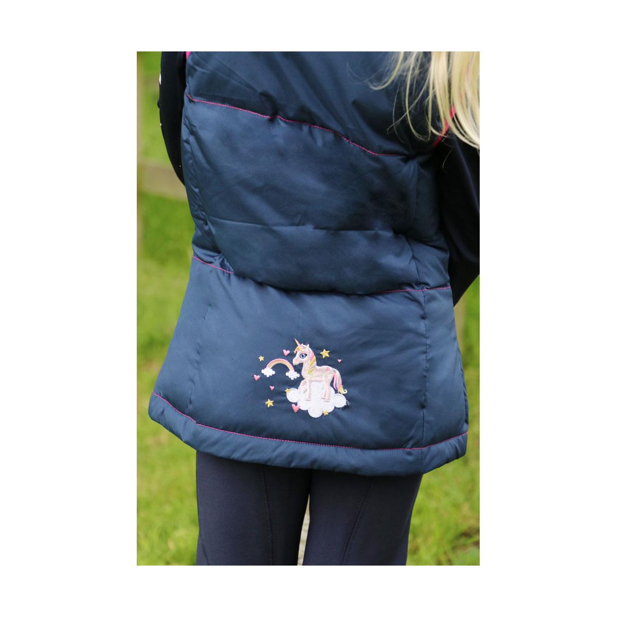 Little Unicorn Padded Gilet by Little Rider - Just Horse Riders