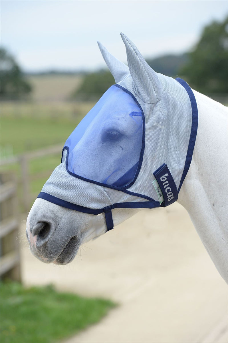 Bucas Buzz-Off De Luxe Fly Mask With | Next Day Delivery – Just Horse ...