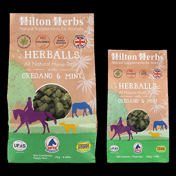HILTON HERBS HERBALLS as a natural treat