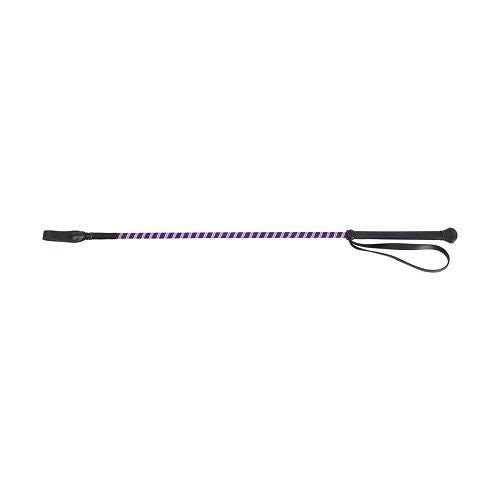 Frustino Da Equitazione HySchool Con Motivo Pony Scintillante - Colore Viola, Prodotto In Inghilterra - 2