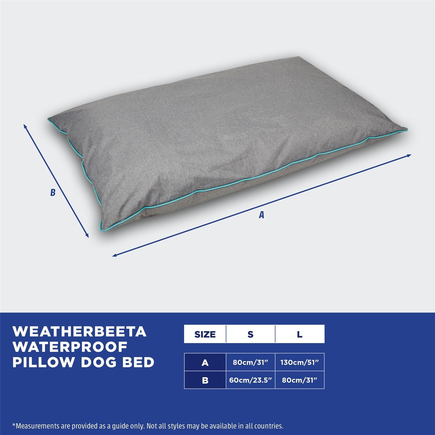 Weatherbeeta Waterproof Pillow Dog Bed - Just Horse Riders