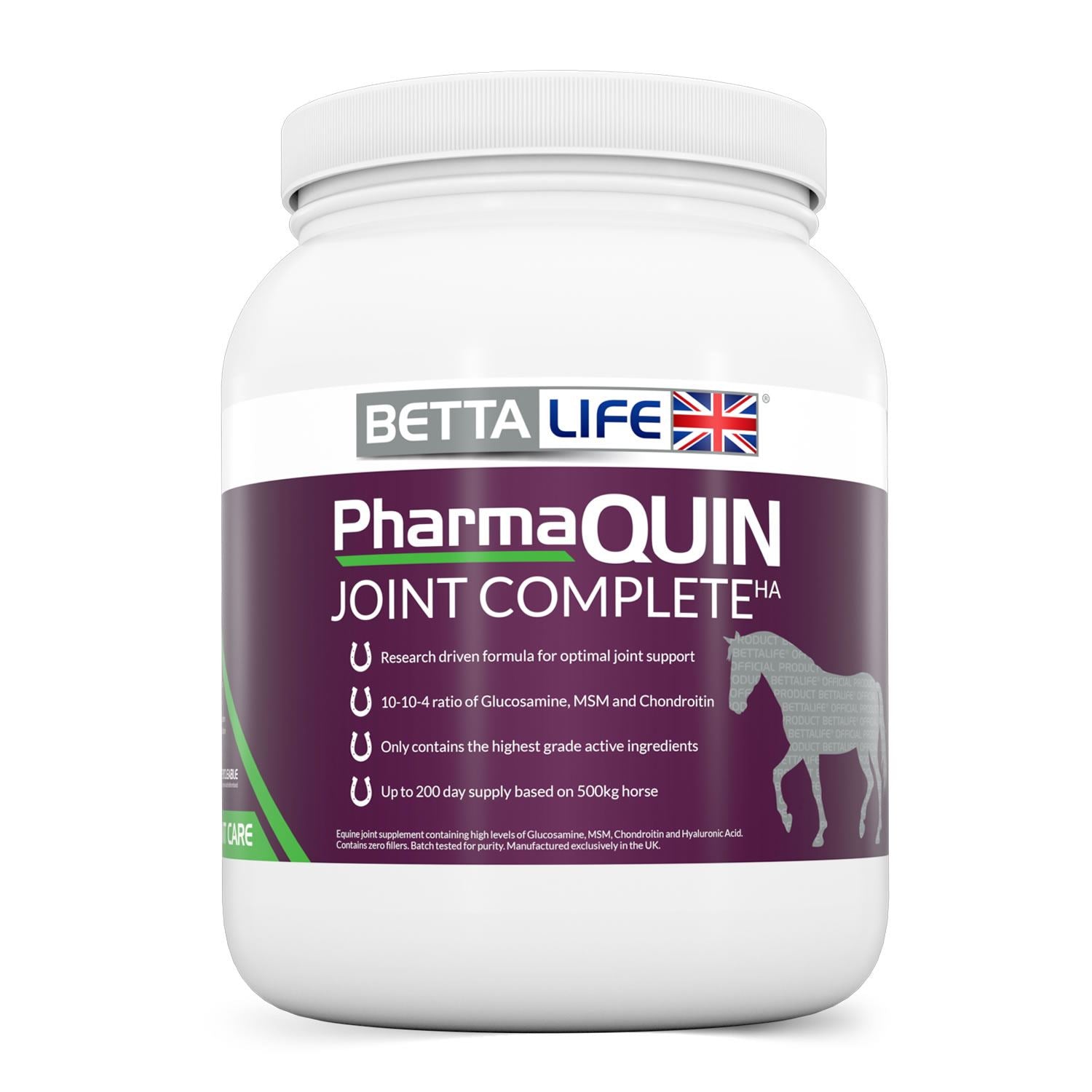 Bettalife Pharmaquin Joint Complete Ha - Just Horse Riders