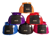 Gallop Equestrian Double Taped Pvc Ribbed Over Reach Boots