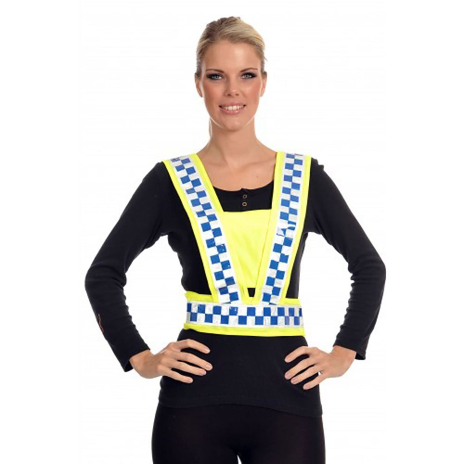 Equisafety Polite Hi-Vis Adjustable Body Harness - Just Horse Riders