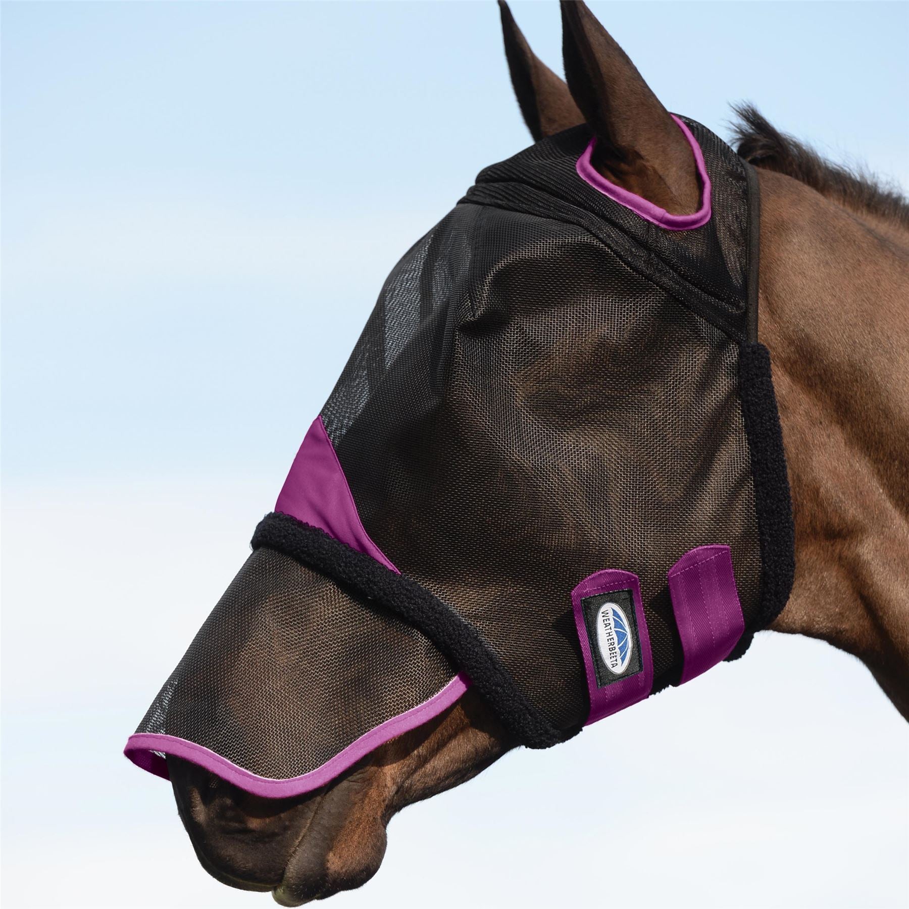 Weatherbeeta Comfitec Durable Mesh Mask With Nose - Just Horse Riders