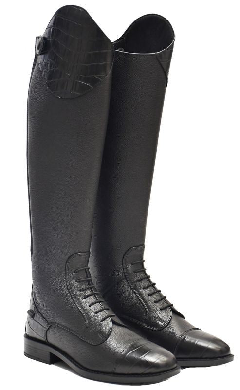 Rhinegold DeLuxe Leather Laced Riding Boot - Just Horse Riders
