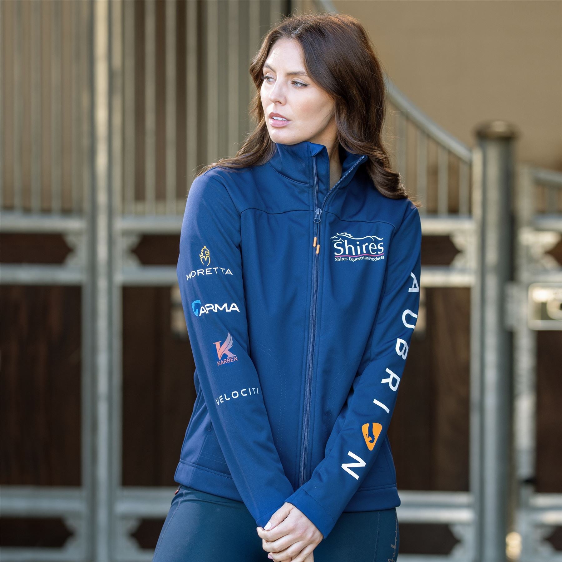 Aubrion Branded Softshell - Unisex - Just Horse Riders