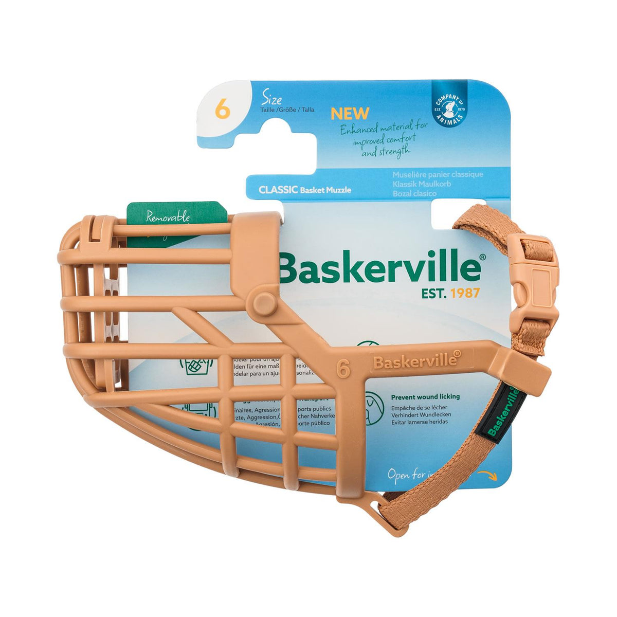 Baskerville Classic Muzzle Next Day Delivery Comfortable Just
