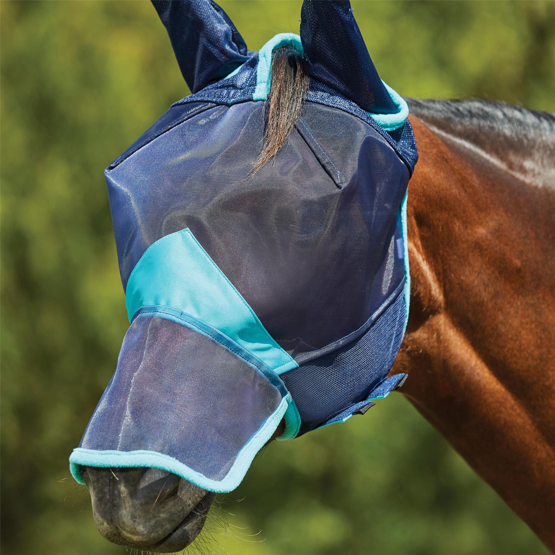 Weatherbeeta Comfitec Deluxe Fine Mesh Mask With Ears & Nose - Just Horse Riders