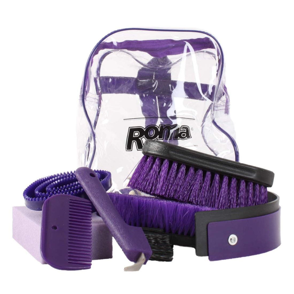 Roma Backpack Grooming Kit 7 Pieces - Just Horse Riders