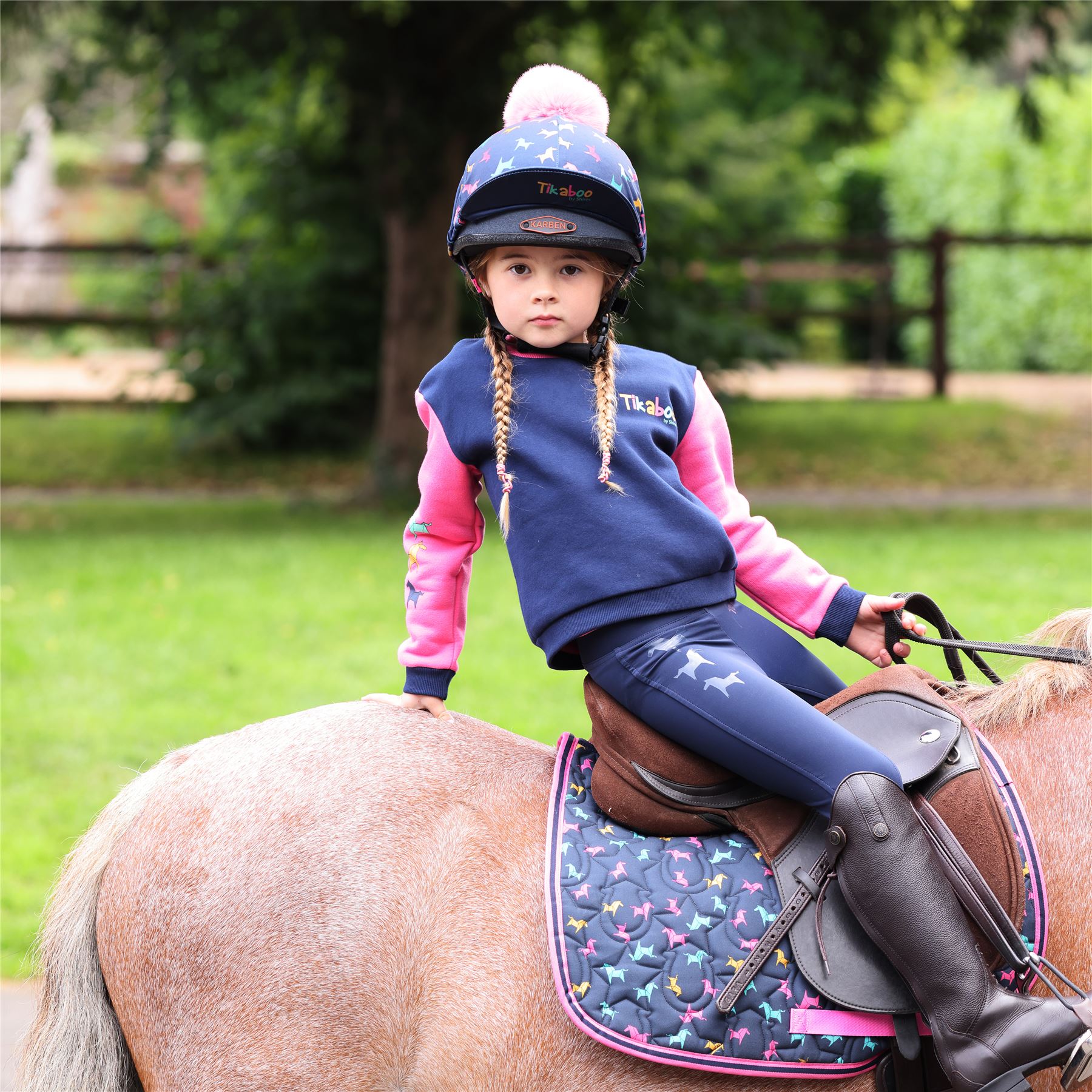 Shires Tikaboo Hat Cover - Just Horse Riders