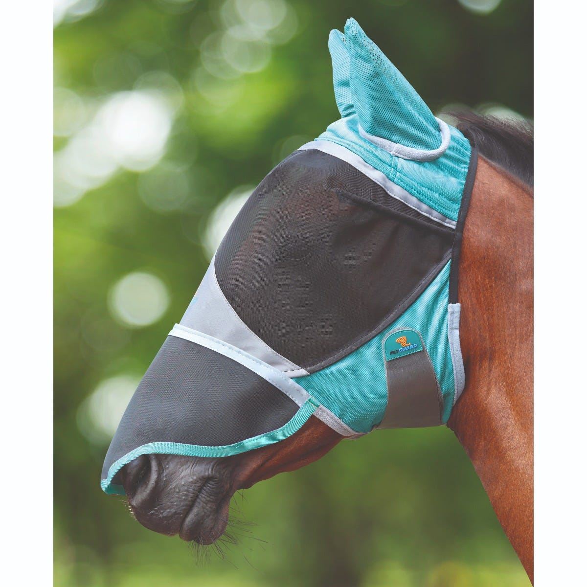 Shires Deluxe Fly Mask With Ears & Nose | Next Day Delivery – Just ...