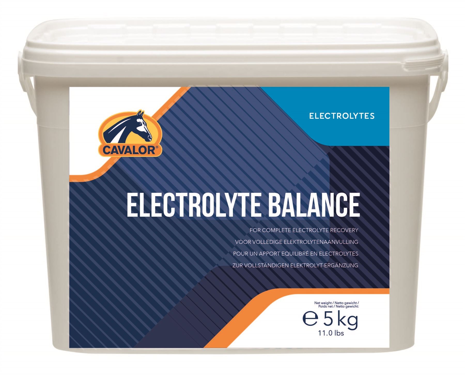 Cavalor Electrolyte Balance supplement for horses after sweating or intense exercise