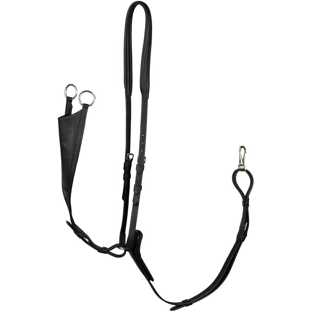 Eco Rider Comfort Martingale: Padded Versatility with Lambswool and Leather - Just Horse Riders