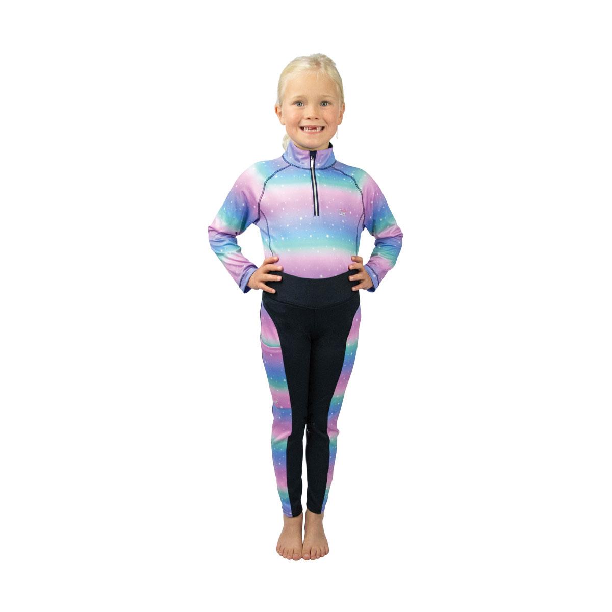 Hy Equestrian Dazzling Night Riding Tights By Little Rider - Just Horse Riders