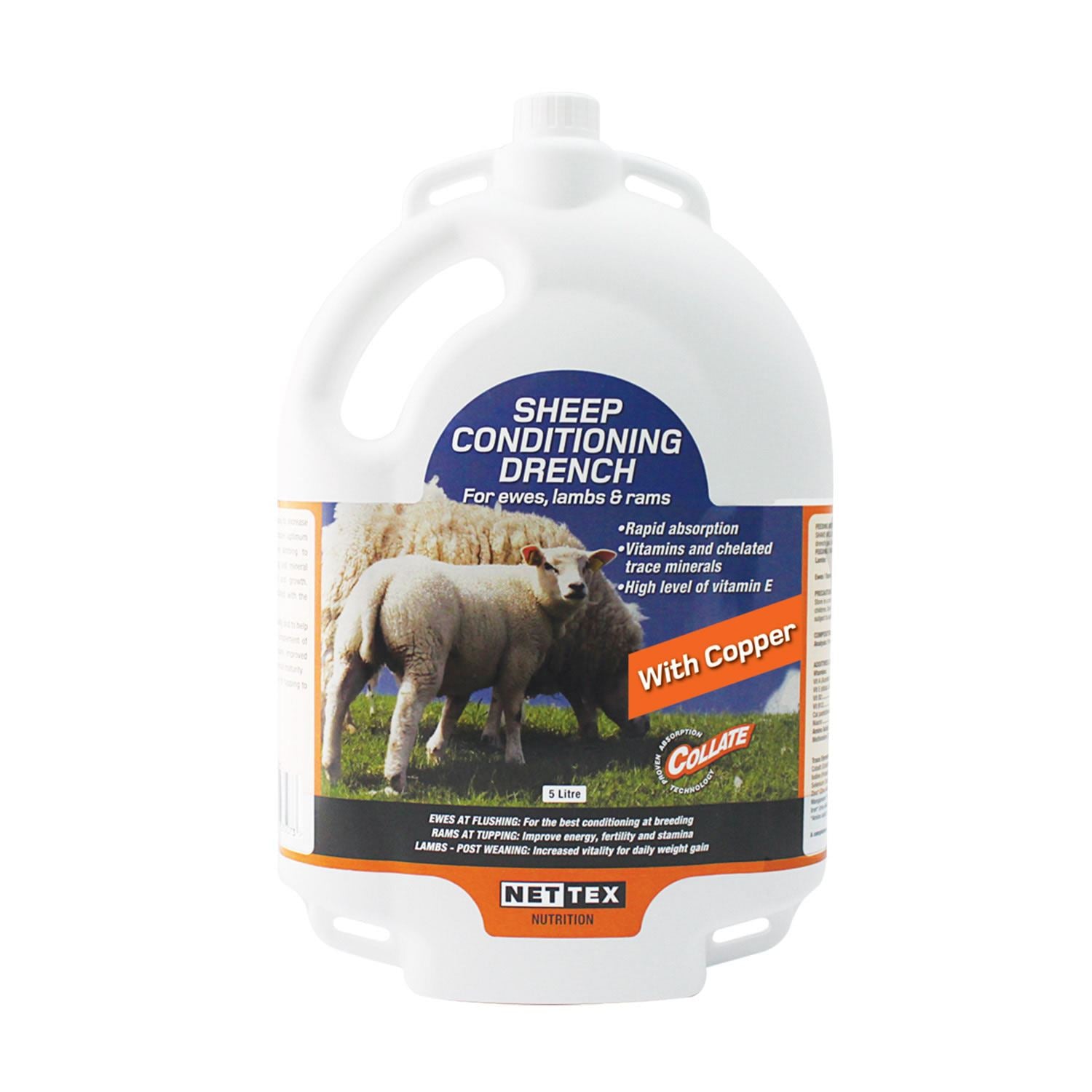 Nettex Sheep Conditioning Drench With Copper Backpack - Just Horse Riders