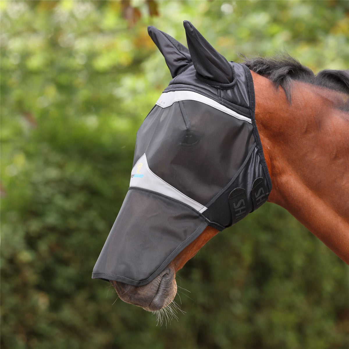 FlyGuard Pro Fly Mask | UV Blocking | Just Horse Riders