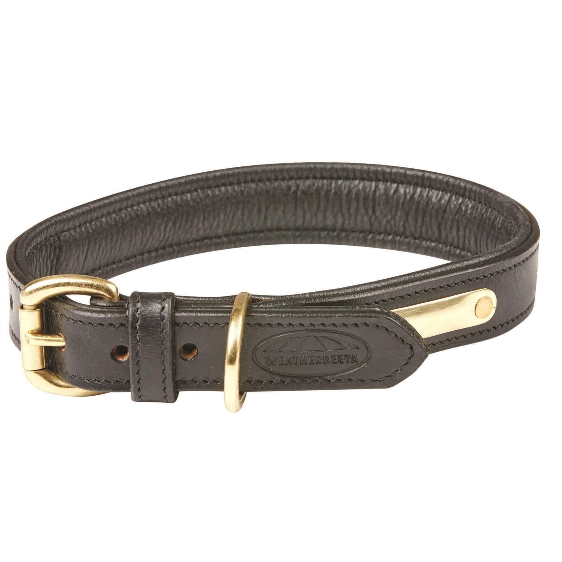 Weatherbeeta Padded Leather Dog Collar - Just Horse Riders