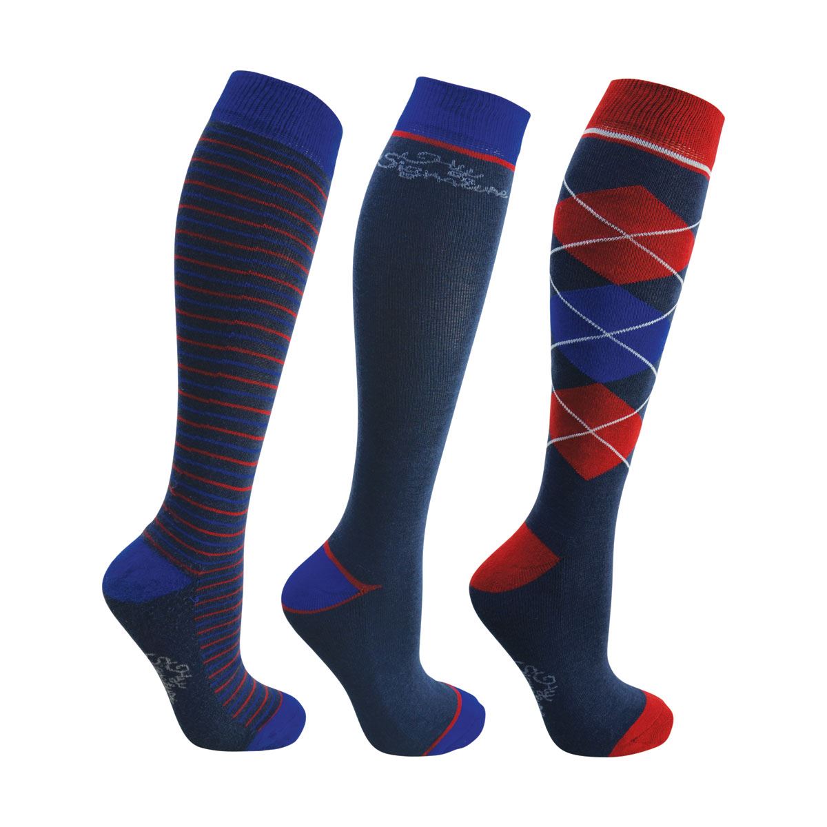Hy Signature Riding Socks Pack of 3 | Next Day Delivery – Just Horse Riders