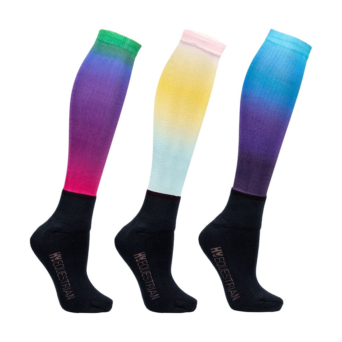HyFASHION Ombre Socks (Packof 3) - Just Horse Riders