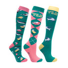 Hy Equestrian Free As A Bird Horse Riding Socks (Pack of 3) - Just Horse Riders