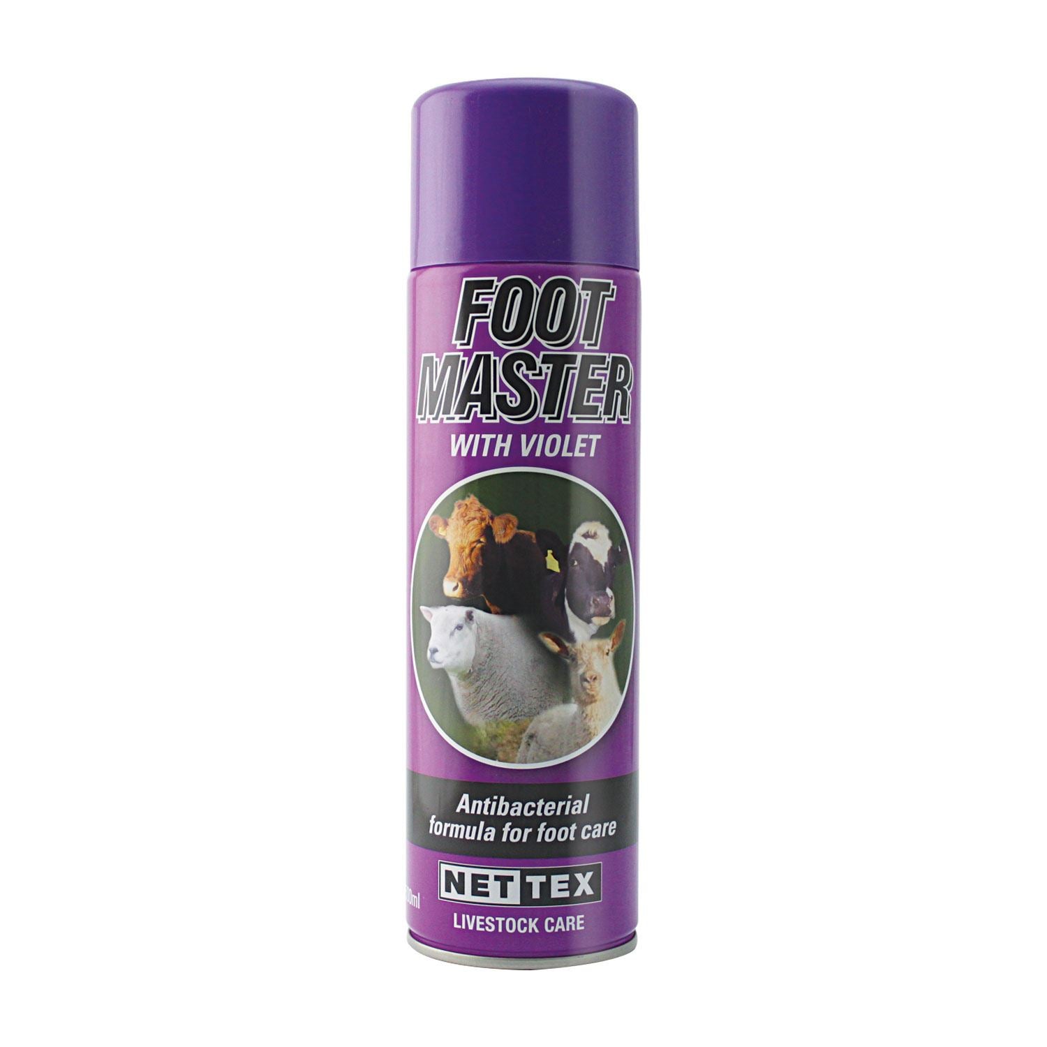 Nettex Footmaster Spray With Violet - Just Horse Riders