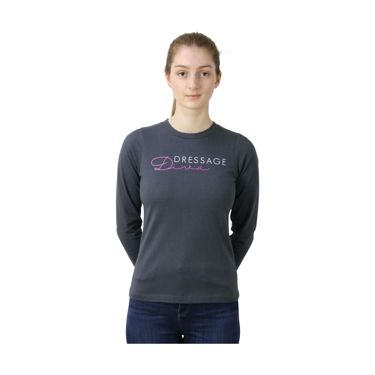 Hy Equestrian Dressage Diva Long Sleeve T-Shirt - Just Horse Riders