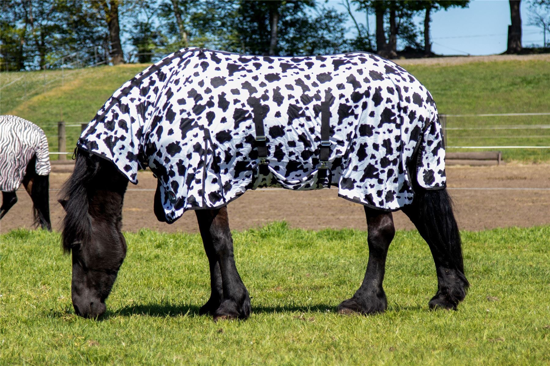 HKM Fly Rug With Neck Cow - Just Horse Riders