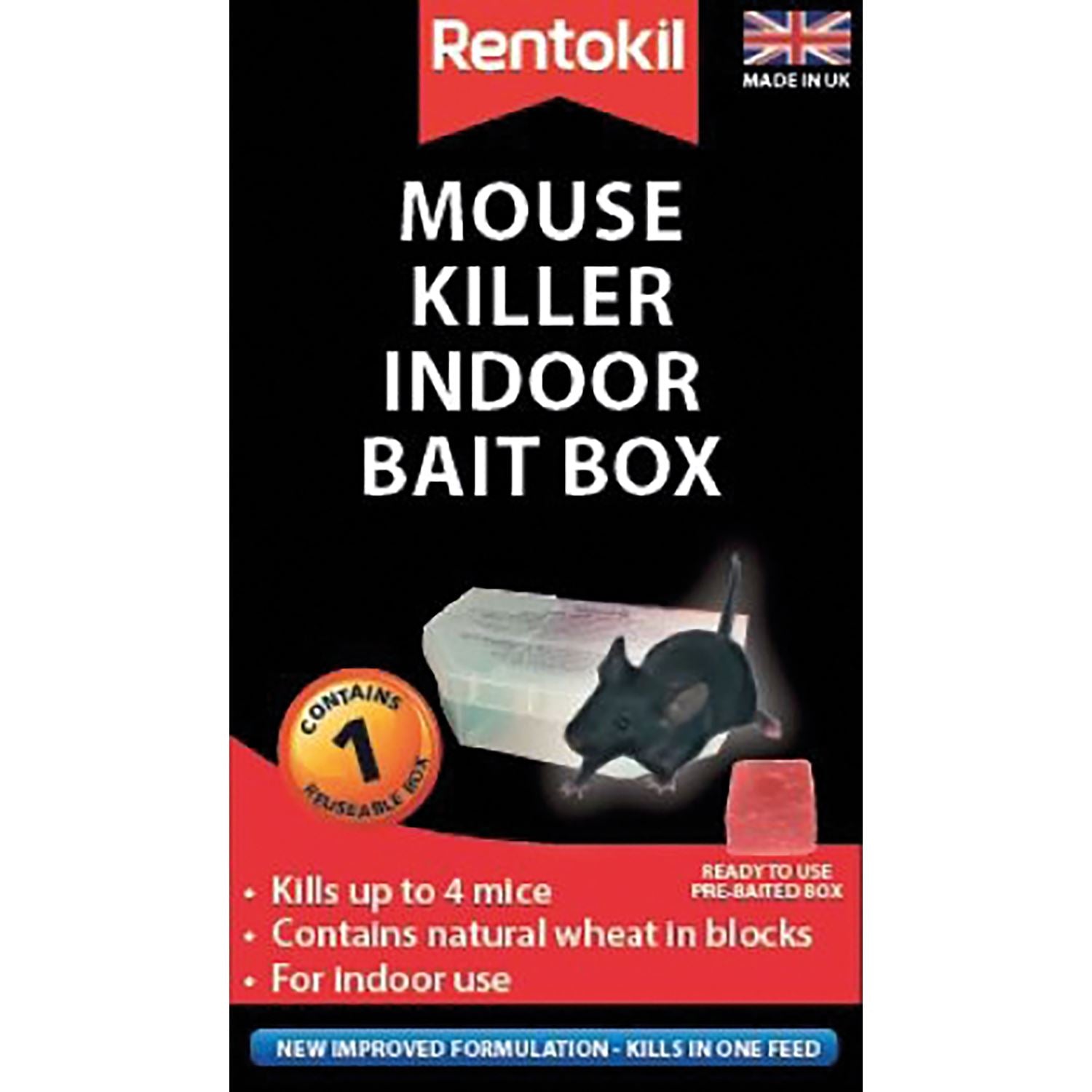 Rentokil Mouse Killer Indoor Bait Box - Just Horse Riders