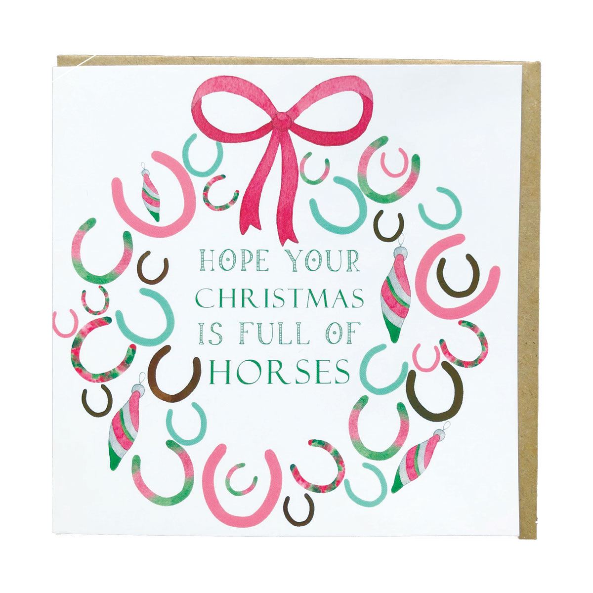 Gubblecote Christmas Card - Just Horse Riders