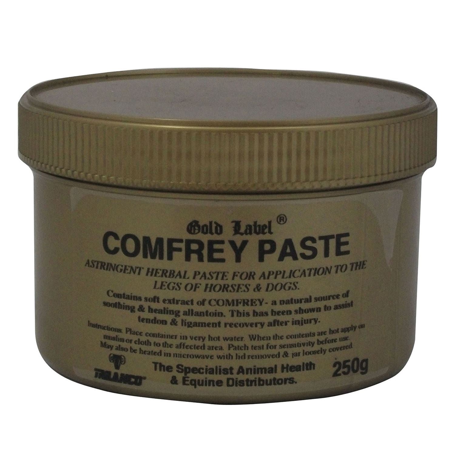 Gold Label Comfrey Paste - Just Horse Riders