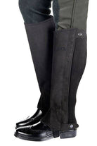 HKM Half Chaps Microfibre Imitation Leather - Just Horse Riders