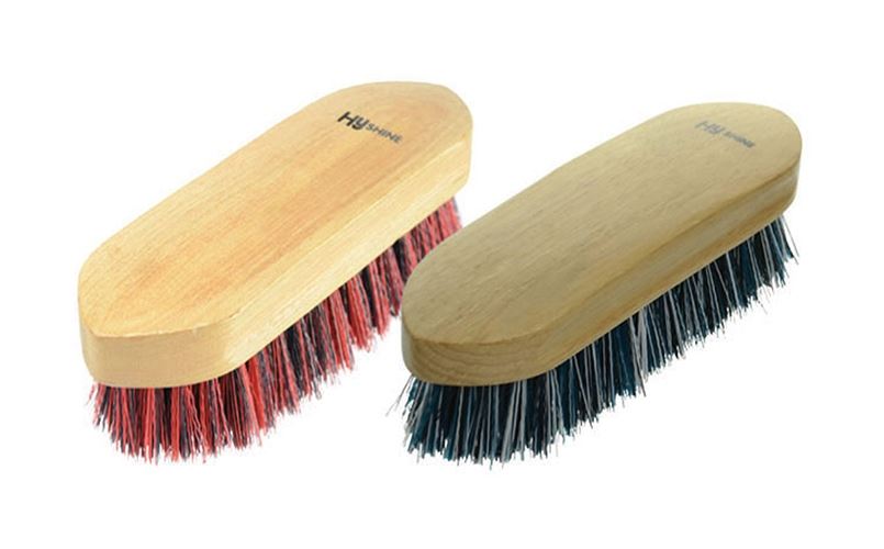 HySHINE Natural Wooden Dandy Brush Large - Just Horse Riders