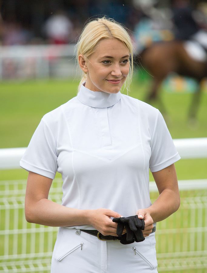 Shires Short Sleeve Stock Shirt - Ladies - Just Horse Riders