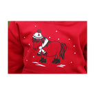 British Country Collection Christmas Snow Pony Glittering Hoodie - Just Horse Riders