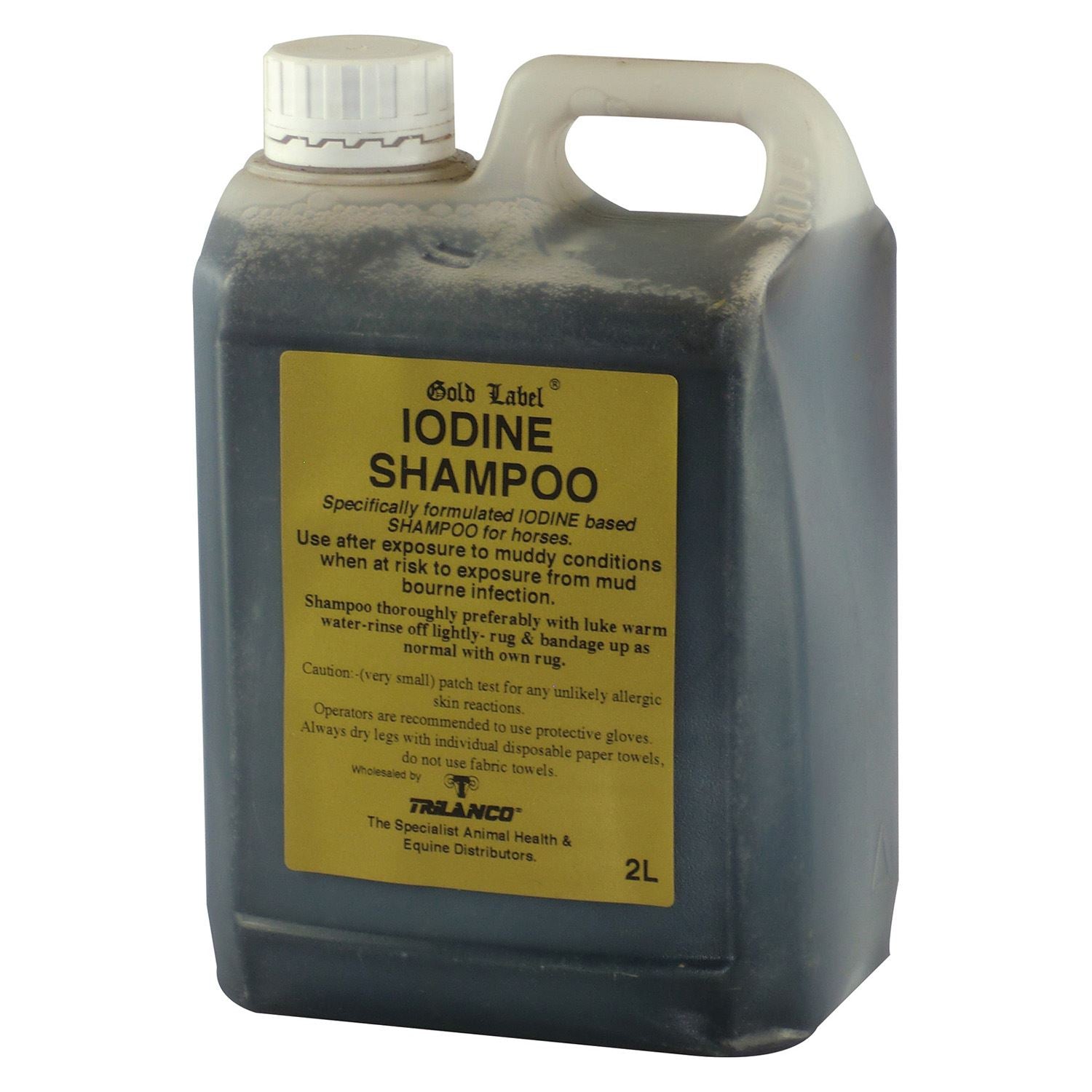 Gold Label Iodine Mud Wash Shampoo - Just Horse Riders
