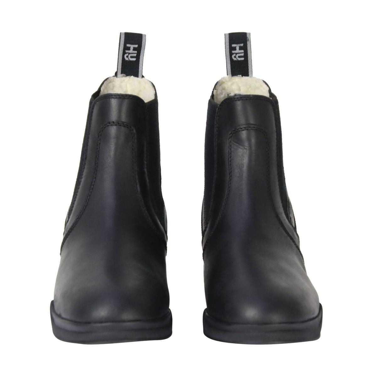 Hy Equestrian Fleece Lined Wax Leather Jodhpur Boot - Just Horse Riders