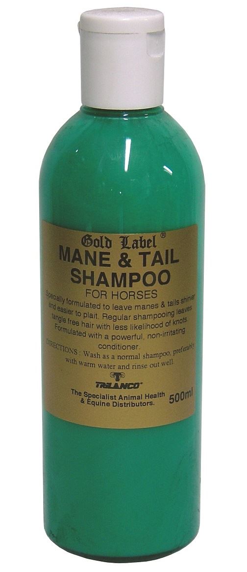 Gold Label Mane  Coat & Tail Shampoo/Conditioner - Just Horse Riders