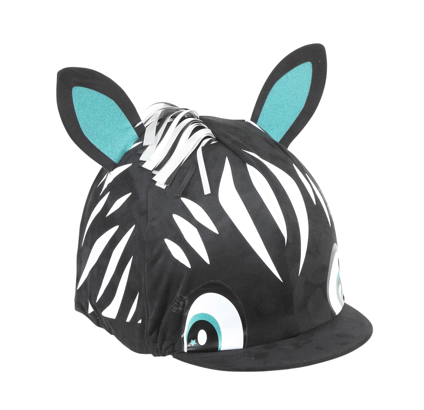 Shires Zebra Hat Cover - Just Horse Riders