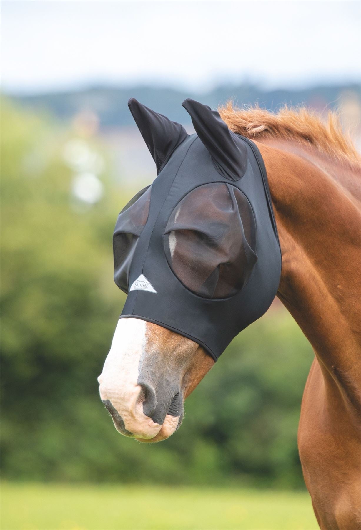 Shires Stretch Fly Mask - Just Horse Riders